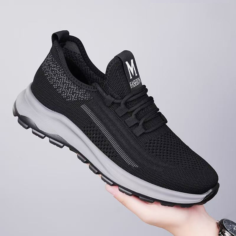 Damen Sportliche Laufschuhe mit atmungsaktiver Mesh-Oberfläche und dämpfender Sohle R&B