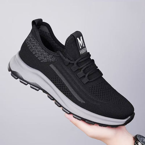 Damen Sportliche Laufschuhe mit atmungsaktiver Mesh-Oberfläche und dämpfender Sohle R&B