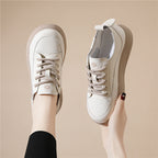 Damen Modische Plateau-Sneaker mit minimalistischer Form R&B