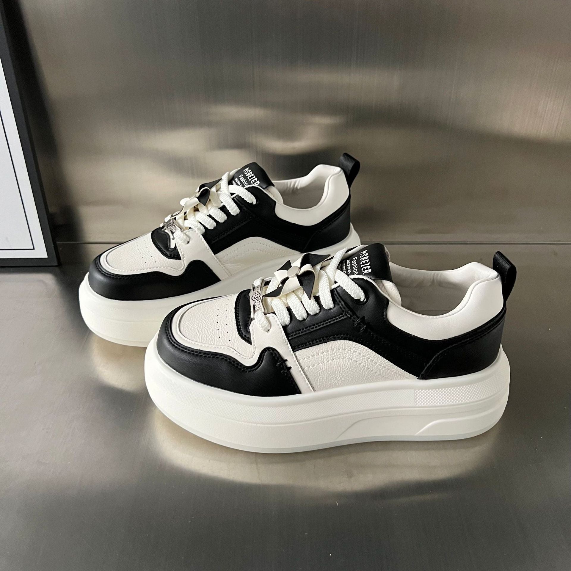 Damen Chunky Sneakers mit innovativer Plattensohle und atmungsaktivem Obermaterial R&B