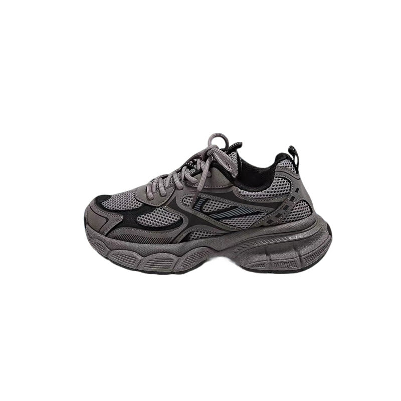 Damen Sportliche Mesh-Sneaker mit dämpfender Sohle und atmungsaktiver Obermaterialstruktur R&B