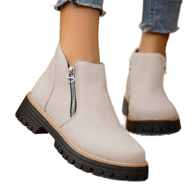 Damen Slip-On Boots mit robustem Profil und komfortabler Einlage R&B