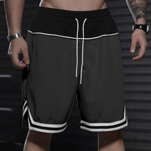 Herren Sportliche Badeshorts mit verstellbarem Tunnelzug und atmungsaktivem Gewe