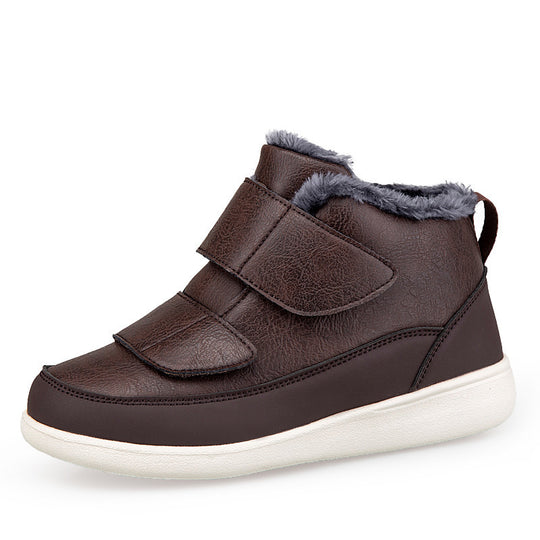 Damen Warme Winterboots mit verstellbaren Klettverschlüssen R&B