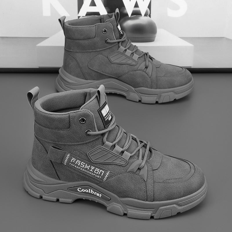 Damen Trendige Winterstiefel mit rutschfester Sohle und warmem Innenfutter R&B
