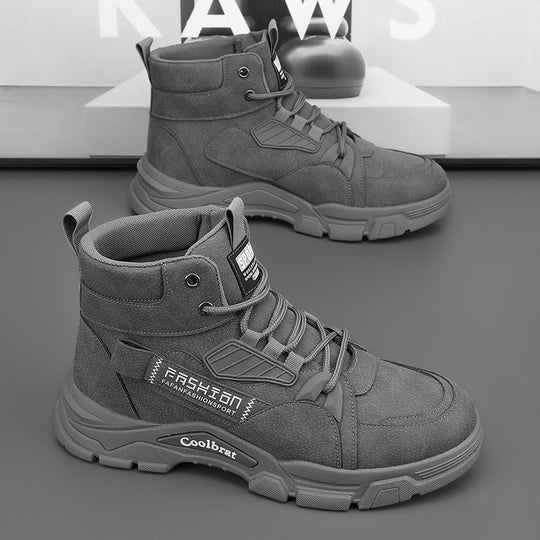 Damen Trendige Winterstiefel mit rutschfester Sohle und warmem Innenfutter R&B