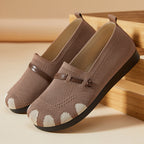 Damen Bequeme Slip-On Ballerinas mit flexiblem Obermaterial R&B