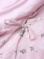 Damen gesteppte Weste im eleganten Blumenprint-Design R&B