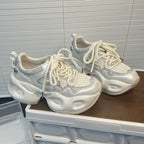 Damen Sportliche Sneakers mit Glitzer-Akzenten und innovativer Dämpfungstechnologie R&B