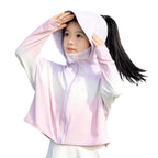 Damen Sportjacke mit funktionalem UV-Schutz und Kapuze R&B