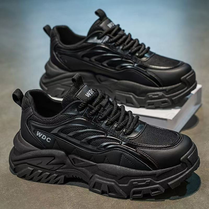 Damen Chunky Sneakers mit atmungsaktiver Mesh-Oberfläche und stoßdämpfender Sohle