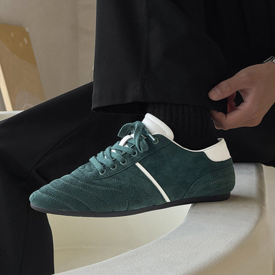 Damen Komfortable Lifestyle Sneakers aus Veloursleder R&B