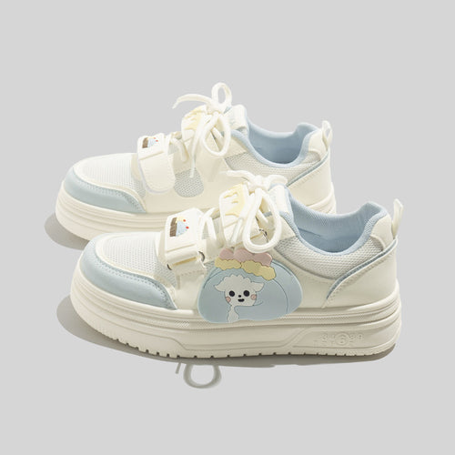 Damen Sneakers mit niedlichem Tiermotiv und ergonomischem Design R&B