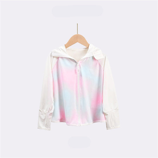 Damen UV-Schutzjacke mit Kapuze und weichem Material R&B