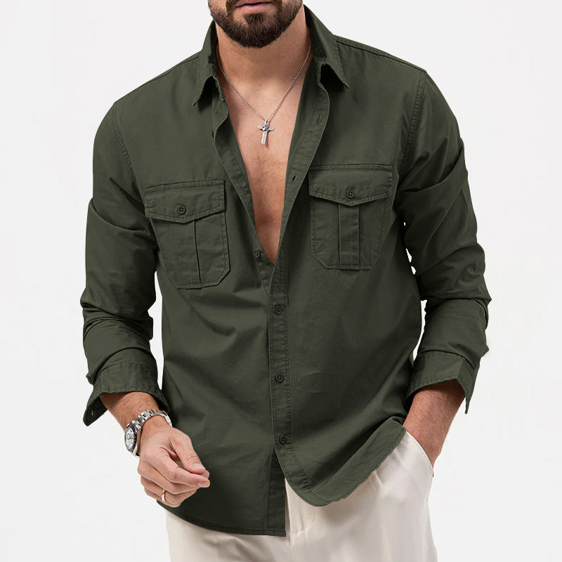 Herren Hemd mit praktischen Brusttaschen und modernem Schnitt R&B