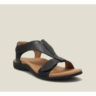 Damen Bequeme Sandalen mit anatomischem Fußbett und verstellbarem Riemendesign R&B