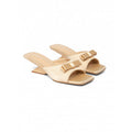 Damen elegante Slingback-Sandalen mit modischem Schleifendetail R&B