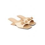 Damen elegante Slingback-Sandalen mit modischem Schleifendetail R&B