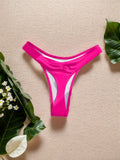Damen Bikini-Hose mit hohem Beinausschnitt und elegantem Schnitt R&B