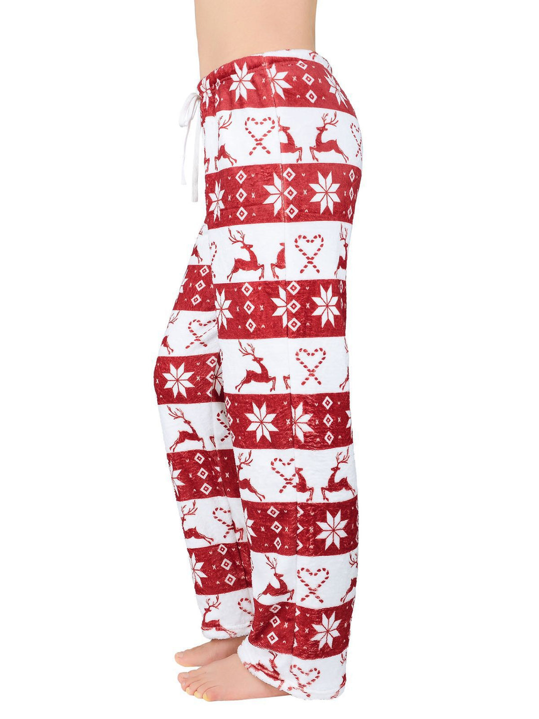 Damen Relaxed Fit Leopardenmuster Loungehose R&B