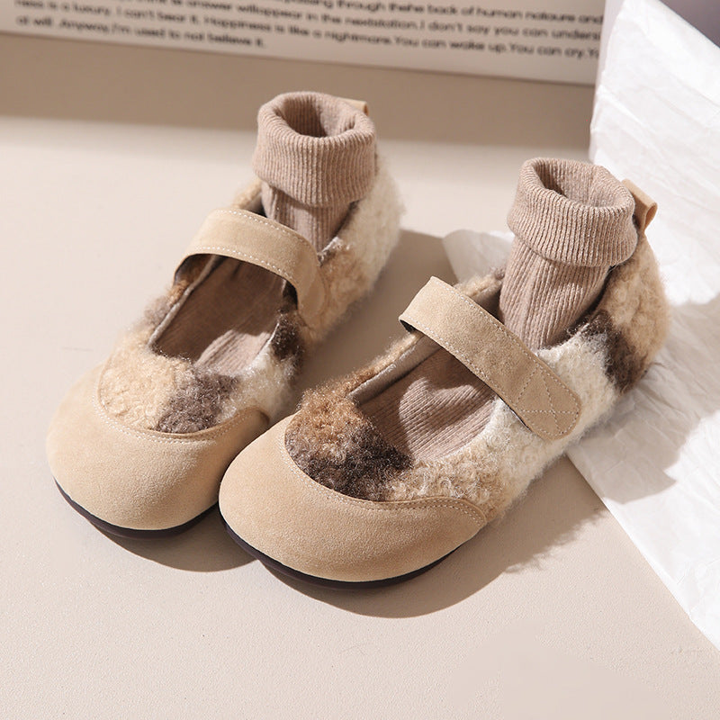 Damen Hausschuhe mit verstellbarem Riemen und weichem Innenfutter R&B