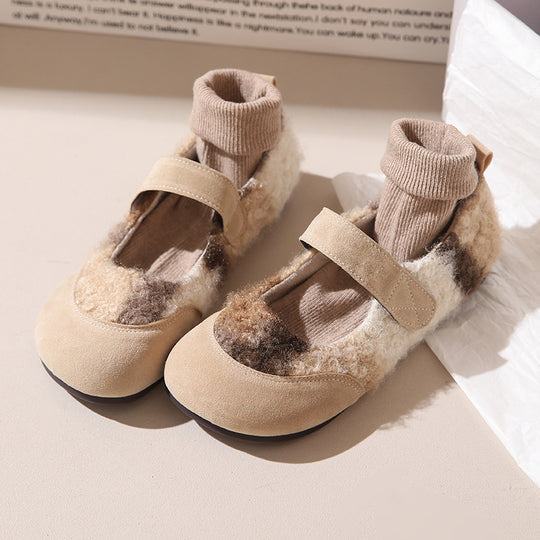 Damen Hausschuhe mit verstellbarem Riemen und weichem Innenfutter R&B