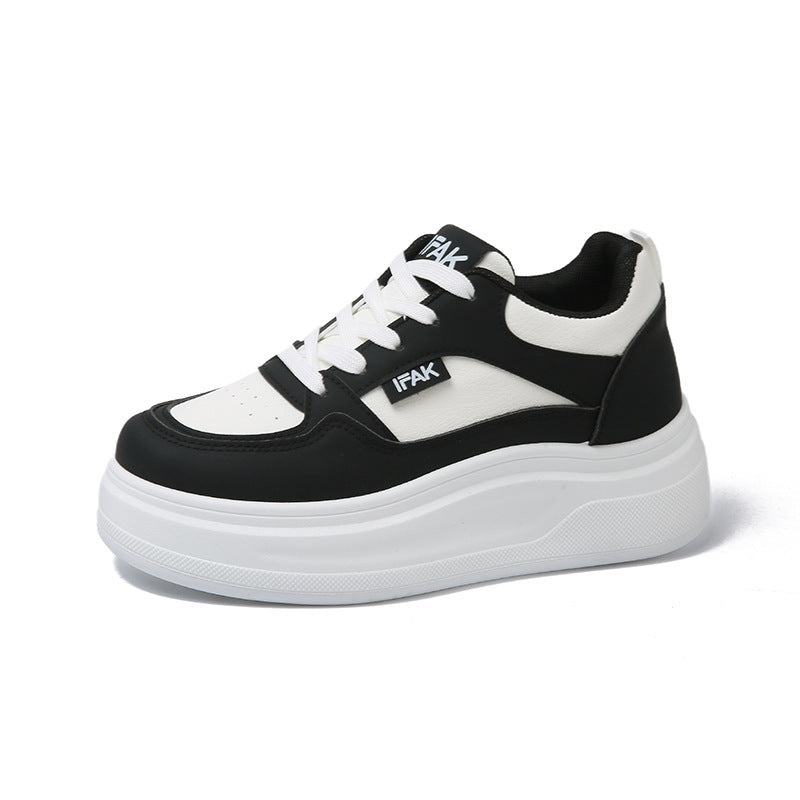 Damen Bequeme Plateau Sneakers mit hervorragender Dämpfung und atmungsaktivem Obermaterial R&B