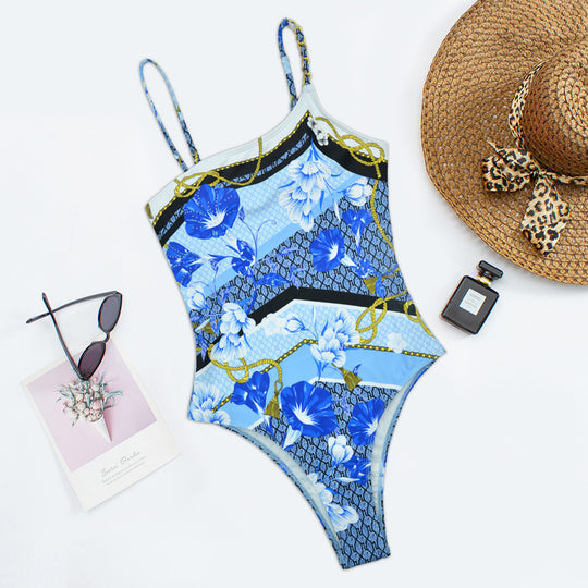 Damen Floral Badeanzug R&B