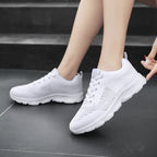 Damen Sportliche Netzsneaker mit atmungsaktivem Obermaterial und dämpfender Sohle
