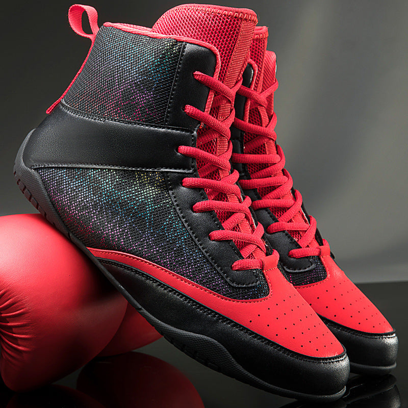 Damen Sportliche Fitnessstiefel mit hohem Profil und rutschfester Sohle R&B