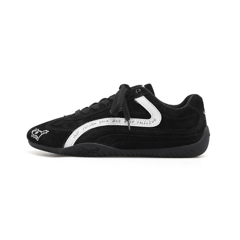 Damen Bequeme Sneaker mit dekorativer Schleife und atmungsaktiver Mesh-Oberfläche R&B