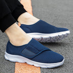 Damen Atmungsaktive Slip-On Sneakers mit elastischem Riemen R&B