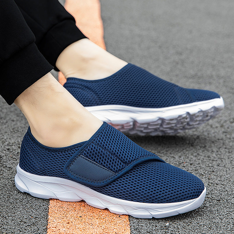 Damen Atmungsaktive Slip-On Sneakers mit elastischem Riemen R&B