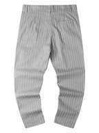 Herren elegante Slim-Fit Jeans im modernen Streifenmuster