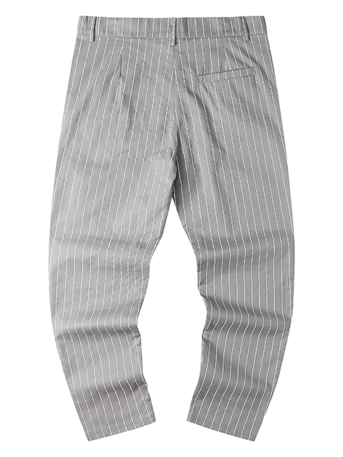 Herren elegante Slim-Fit Jeans im modernen Streifenmuster