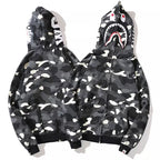 Damen Kapuzenjacke mit modernem Camouflage-Design und hochwertiger Baumwollmischung EB