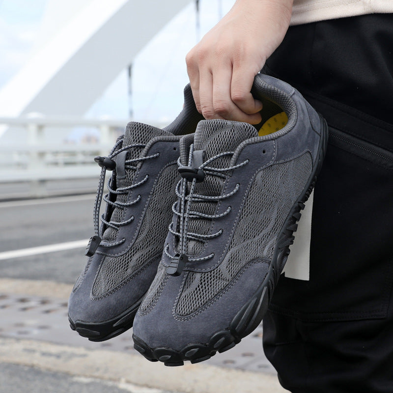 Damen Multifunktionale Wander-Sneaker mit atmungsaktivem Obermaterial und rutschfester Sohle