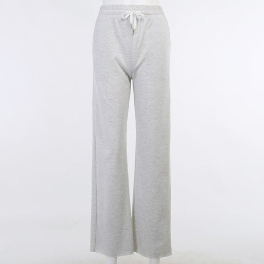 Damen Bequeme Freizeithose mit elastischem Bund und Kordelzug R&B
