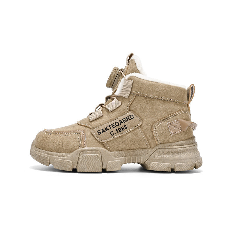 Damen geschlossene Winterstiefel mit anpassbarem Verschlusssystem R&B