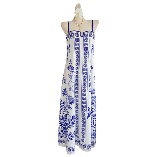 Damen Sommerkleid mit floralen Mustern und leichter luftiger Passform R&B