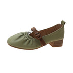 Damen Ballerinas mit modischem Riemchen-Design und bequemem Fußbett R&B