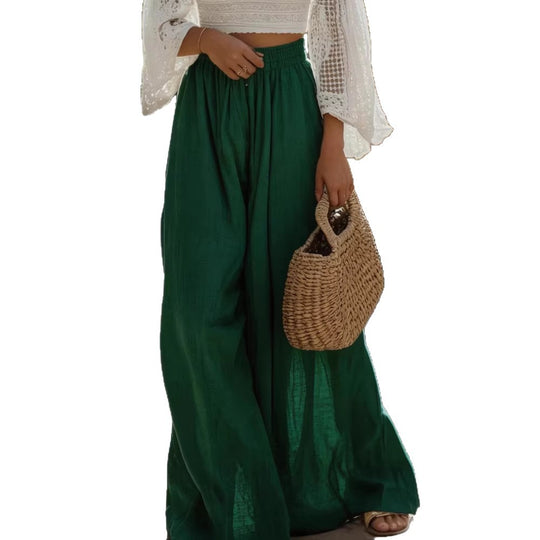 Damen weite Leinenhose R&B