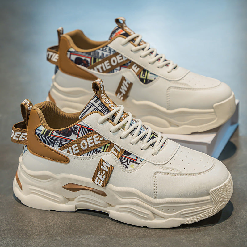 Damen Sneaker mit modischem Printdesign und robustem Profil