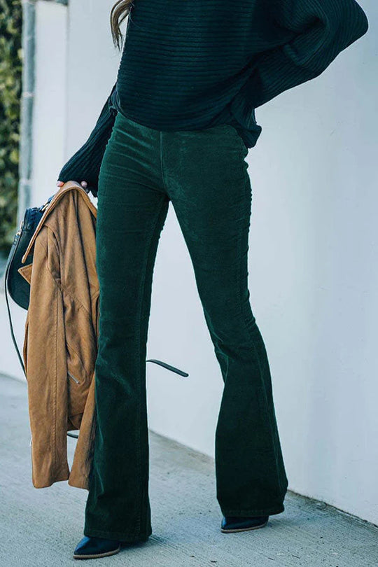 Damen Flared Jeans im eleganten 70er Jahre Stil R&B