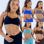 Damen Sport-Bikini-Oberteil mit verstellbaren Trägern und unterstützender Passform R&B