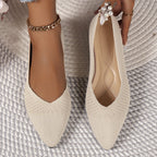 Damen elegante spitze Ballerinas mit atmungsaktivem Obermaterial R&B