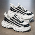 Damen Sportliche Chunky Sneakers mit atmungsaktiver Mesh-Oberfläche und flexibler Laufsohle R&B