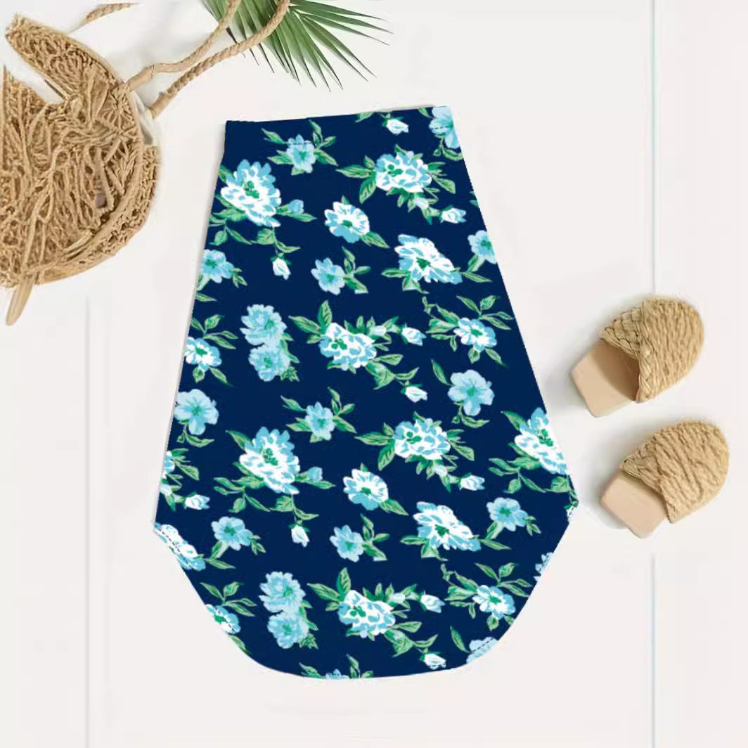 Damen Floral Bedruckter Rock im eleganten Schnitt R&B