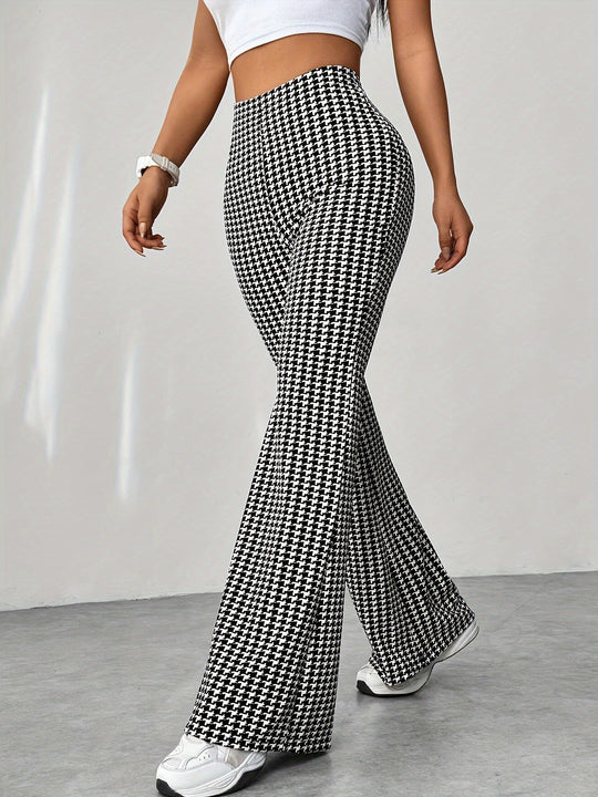 Damen Flared Hosen R&B