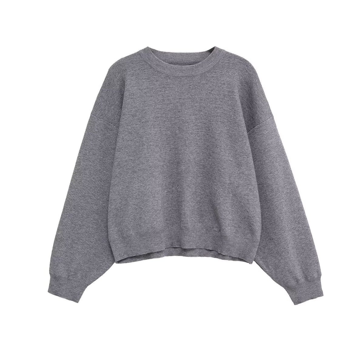 Damen Oversized Sweatshirt mit lässigem Schnitt und langlR&Bigem Material R&B